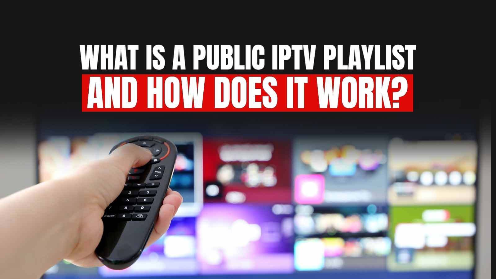public Iptv playlist